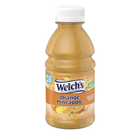 Welch's Plastic Orange Pineapple Juice 10 fl. oz. Bottle, PK24 -  WELCHS, WPD31700